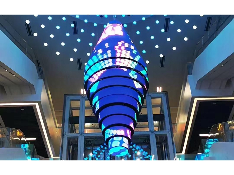 LED ribbon display